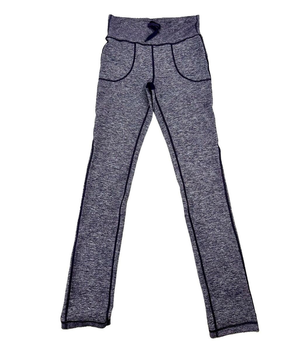 Lululemon Skinny Will Pants High Rise Leggings Womens 6 Drawstring Pockets